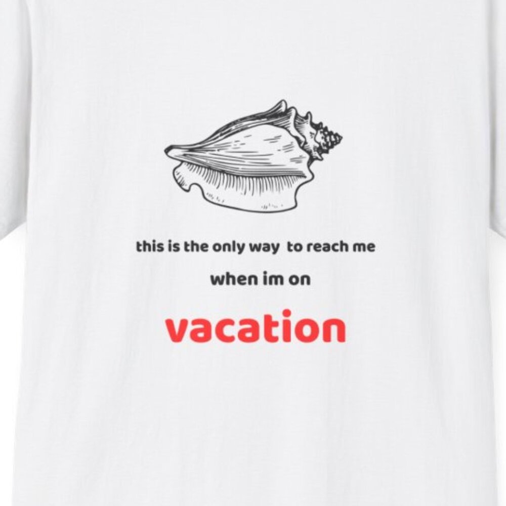 nisex Vacation T-Shirt, Beachwear, Travel Tee, Funny Vacation Shirt